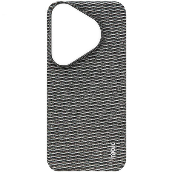 For Huawei Pura 70 imak Ruiyi Series Cloth Texture PU + PC Phone Case(Dark Grey)