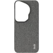 For Huawei Pura 70 Ultra imak Ruiyi Series Cloth Texture PU + PC Phone Case(Dark Grey)