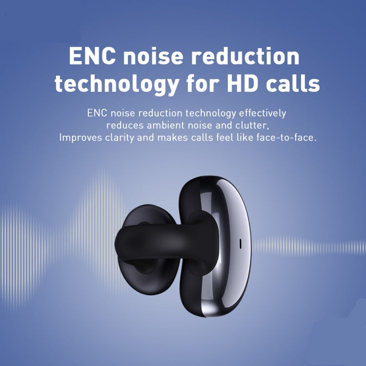 Hileo Hi82 TWS Wireless Bluetooth In-ear Sports Noise Reduction Earphone(Black)