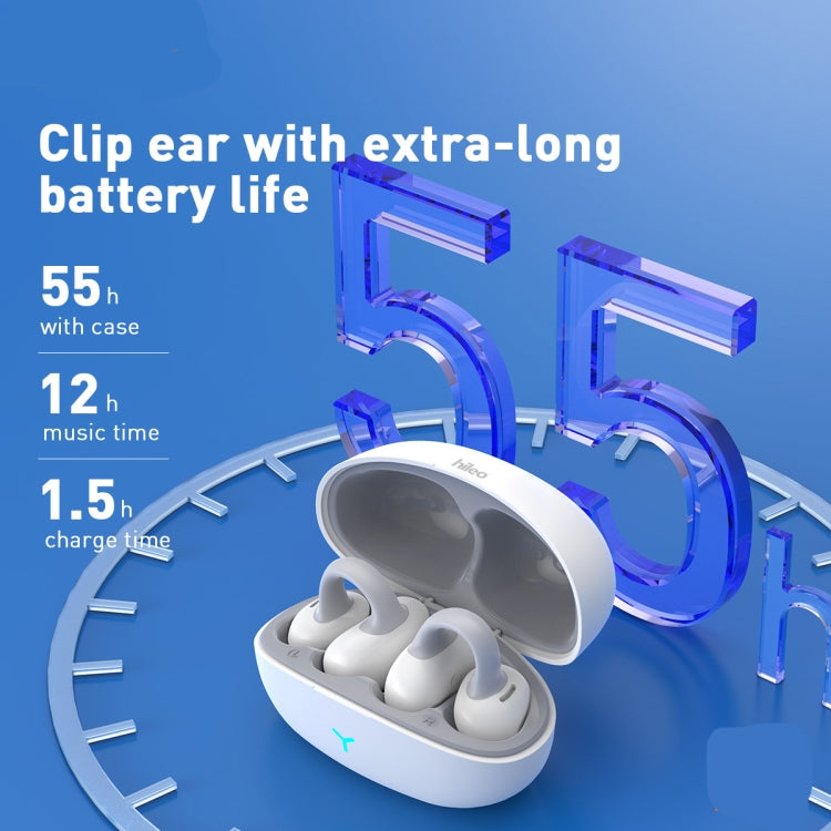 Hileo Hi82 TWS Wireless Bluetooth In-ear Sports Noise Reduction Earphone(White) - free shipping - PMC Jewellery - Order now!
