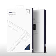 For Samsung Galaxy Tab S10 Ultra DUX DUCIS Domo Series Magnetic Flip Leather Tablet Case(Blue)