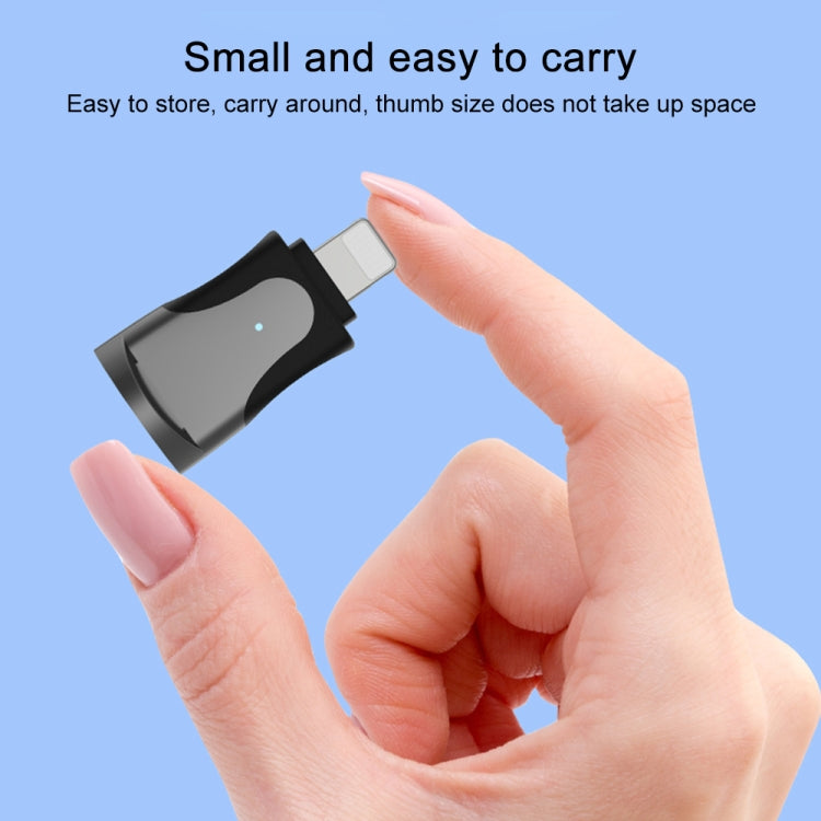 USB to 8 Pin Multifunction OTG Apapter(Light Gold)