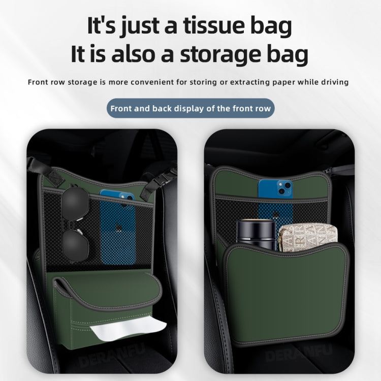 3054 Napa Texture Leather Car Center Console Storage Bag(Black) - Stowing Tidying by PMC TechLife | Online Shopping South Africa | PMC TechLife | Buy Now Pay Later Mobicred