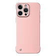 For iPhone 15 Pro Frameless Metallic Paint Hybrid PC Phone Case(Rose Gold) - iPhone 15 Pro Cases by PMC TechLife | Online Shopping South Africa | PMC TechLife | Buy Now Pay Later Mobicred