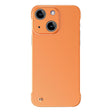 For iPhone 13 Frameless Metallic Paint Hybrid PC Phone Case(Orange) - iPhone 13 Cases by PMC TechLife | Online Shopping South Africa | PMC TechLife | Buy Now Pay Later Mobicred