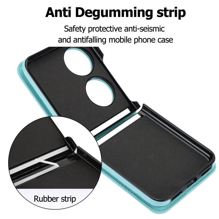 For Huawei P50 Pocket Rhombic Texture Card Bag Phone Case with Dual Lanyard(Green) - free shipping - PMC TechLife - Order now!