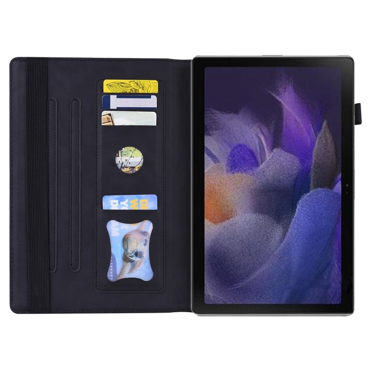 For Lenovo Xiaoxin Pad Pro 12.7 Splicing Shockproof Leather Tablet Case(Black) - Lenovo by PMC TechLife | Online Shopping South Africa | PMC TechLife | Buy Now Pay Later Mobicred