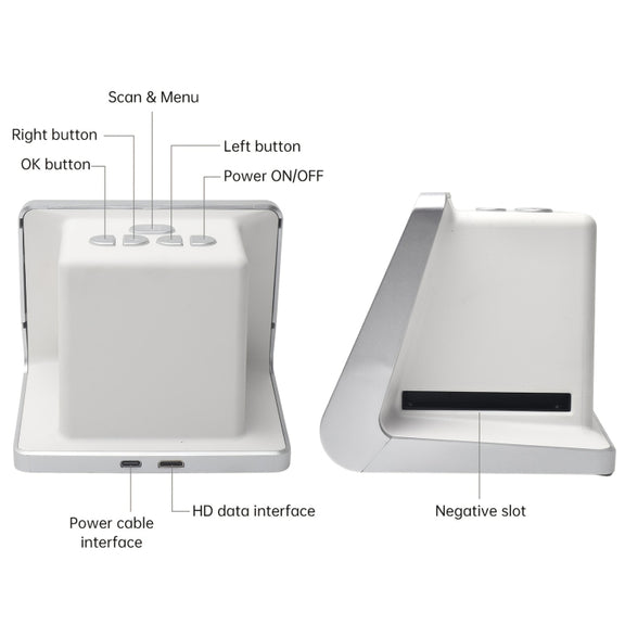Tonivent TON170 14 Mega Pixels 5 inch HD Screen Film Scanner(UK Plug)