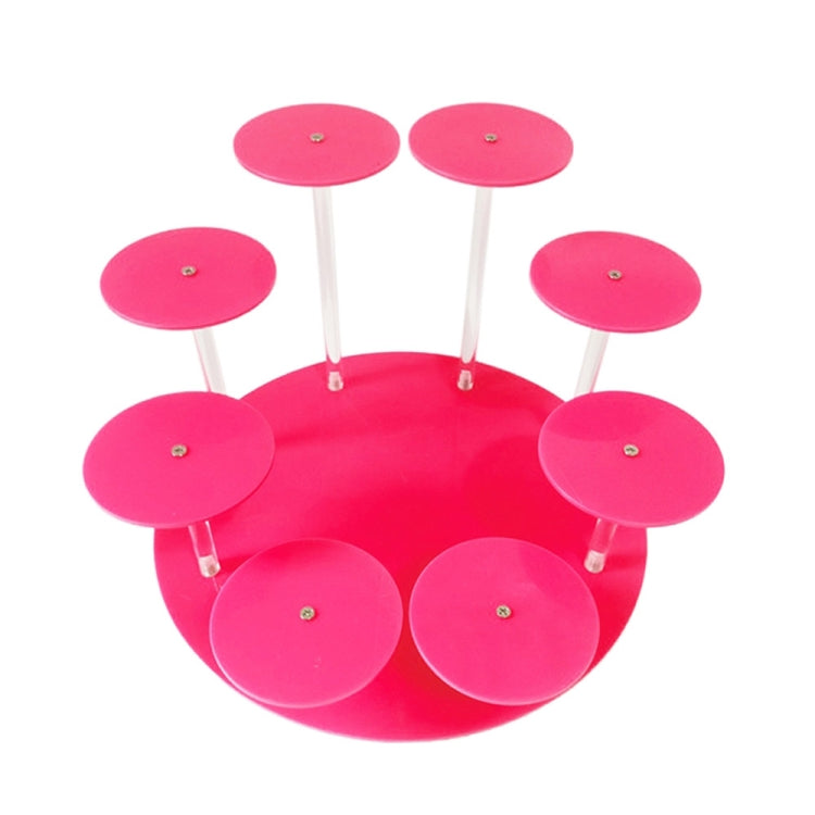 YX034 Acrylic Cupcake Shelf Cartoon Cake Display Stand(Pink) - free shipping - PMc TechLife - Order now!