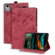 For Lenovo Tab K11 Plus / M11 Plus Cartoon Sakura Cat Embossed Leather Tablet Case(Red) - free shipping - PMC TechLife - Order now!