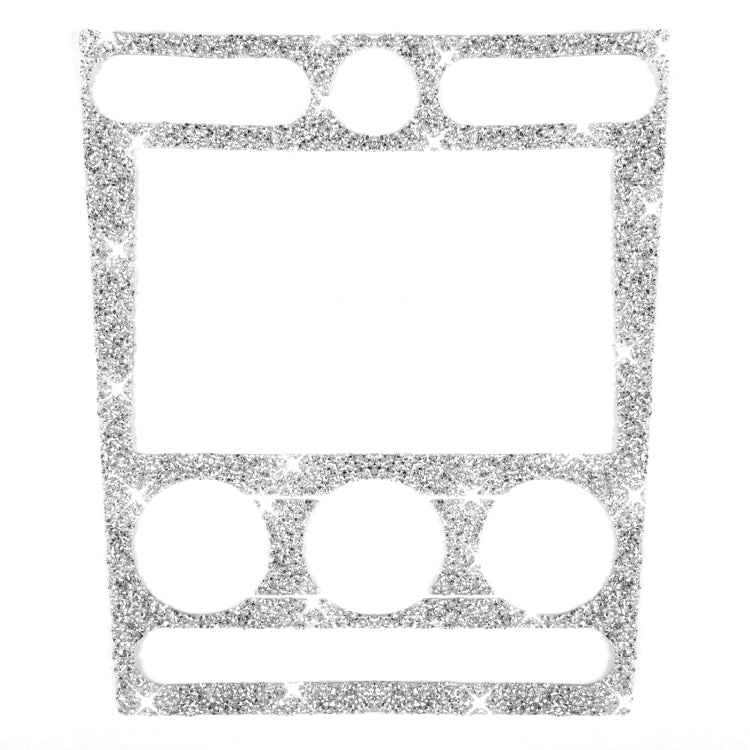 For Ford Mustang 2005-2009 Car Air Conditioning Control Panel Diamond Decorative Sticker, Left Drive - Car Interior Mouldings by PMC TechLife | Online Shopping South Africa | PMC TechLife | Buy Now Pay Later Mobicred