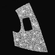 For Chevrolet Corvette C7 2014-2019 Car Door Button Panel Diamond Decorative Sticker, Left Drive