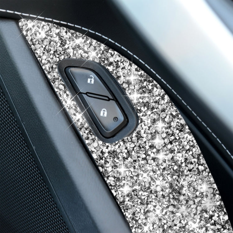 For Chevrolet Corvette C7 2014-2019 Car Door Button Panel Diamond Decorative Sticker, Left Drive - free shipping - PMC TechLife - Order now!