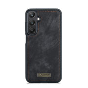 For Samsung Galaxy A25 4G CaseMe 008 Multifunctional Zipper Wallet Leather Phone Case with Lanyard(Black)