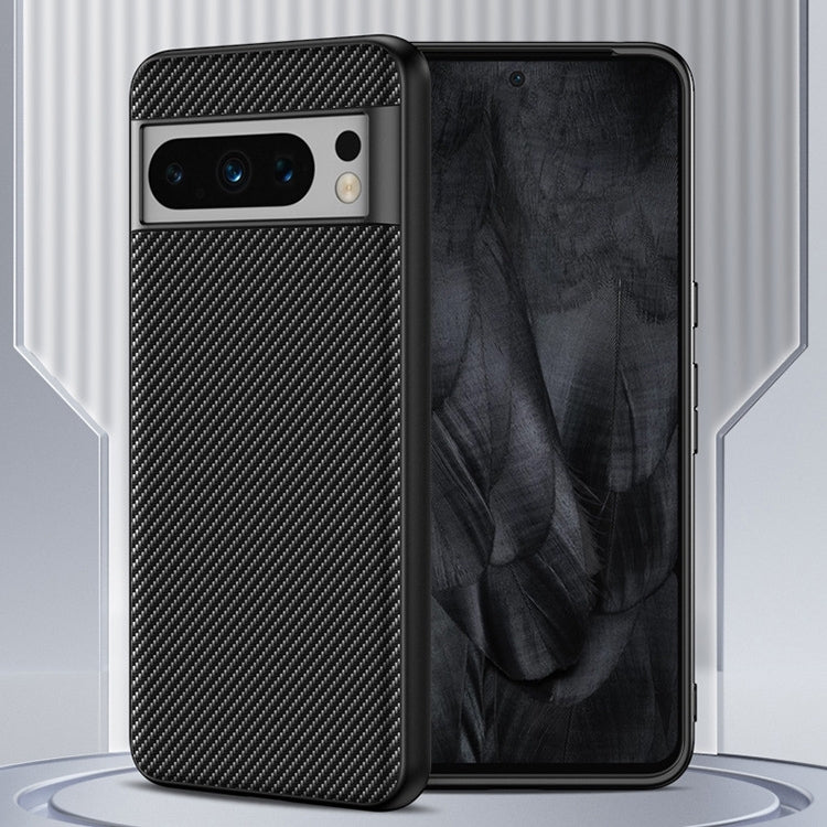 For Google Pixel 9 Pro Ultra-thin Carbon Fiber Texture Printing Phone Case(Black) - Google Cases by PMC TechLife | Online Shopping South Africa | PMC TechLife | Buy Now Pay Later Mobicred