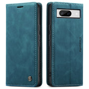 For Google Pixel 8 CaseMe 013 Multifunctional Horizontal Flip Leather Phone Case(Blue)