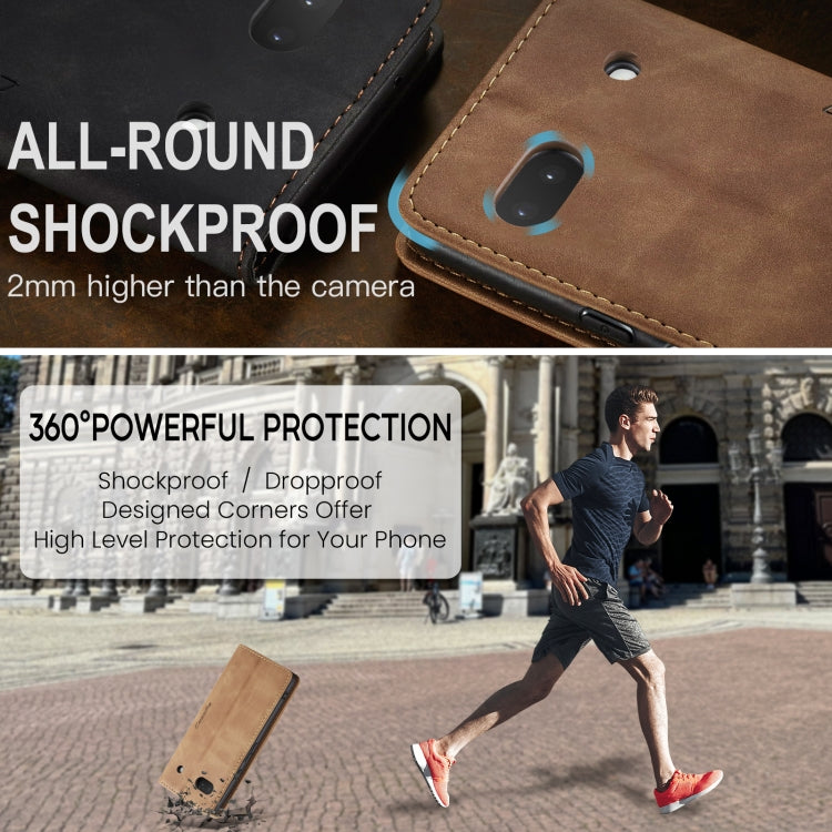 For Google Pixel 6A CaseMe 013 Multifunctional Horizontal Flip Leather Phone Case(Brown) - free shipping - PMC Jewellery - Order now!