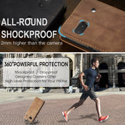 For Google Pixel 6A CaseMe 013 Multifunctional Horizontal Flip Leather Phone Case(Brown)
