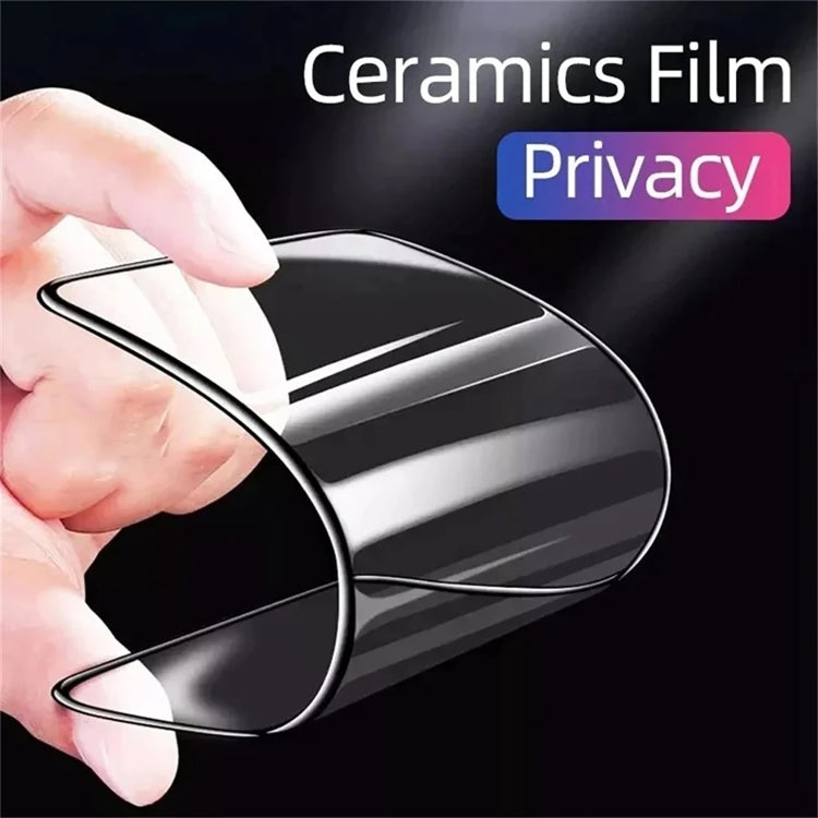 For iPhone 16 Pro Max 25pcs Full Coverage HD Privacy Ceramic Film
