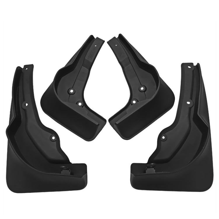 For Mercedes-Benz C-Class W205 Sport 2008-14 4pcs/Set Car Auto Soft Plastic Splash Flaps Fender Guard - Mudguards by PMC TechLife | Online Shopping South Africa | PMC TechLife | Buy Now Pay Later Mobicred