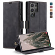 ForSamsung Galaxy S24 Ultra 5G CaseMe 013 Multifunctional Horizontal Flip Leather Phone Case(Black) - free shipping - PMC Jewellery - Order now!