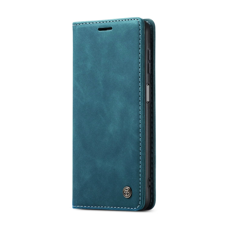 For Samsung Galaxy A25 5G CaseMe 013 Multifunctional Horizontal Flip Leather Phone Case(Blue)