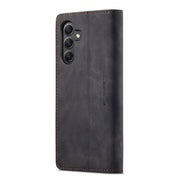 For Samsung Galaxy A25 5G CaseMe 013 Multifunctional Horizontal Flip Leather Phone Case(Black)