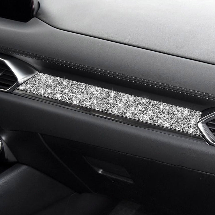 For Mazda CX-5 2017-2018 Car Instrument Panel Diamond Decorative Sticker,Left and Right Drive Universal - Car Interior Mouldings by PMC TechLife | Online Shopping South Africa | PMC TechLife | Buy Now Pay Later Mobicred