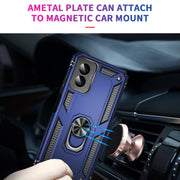 For Motorola Moto G Power 5G 2024 Shockproof TPU + PC Phone Case with Holder(Blue)