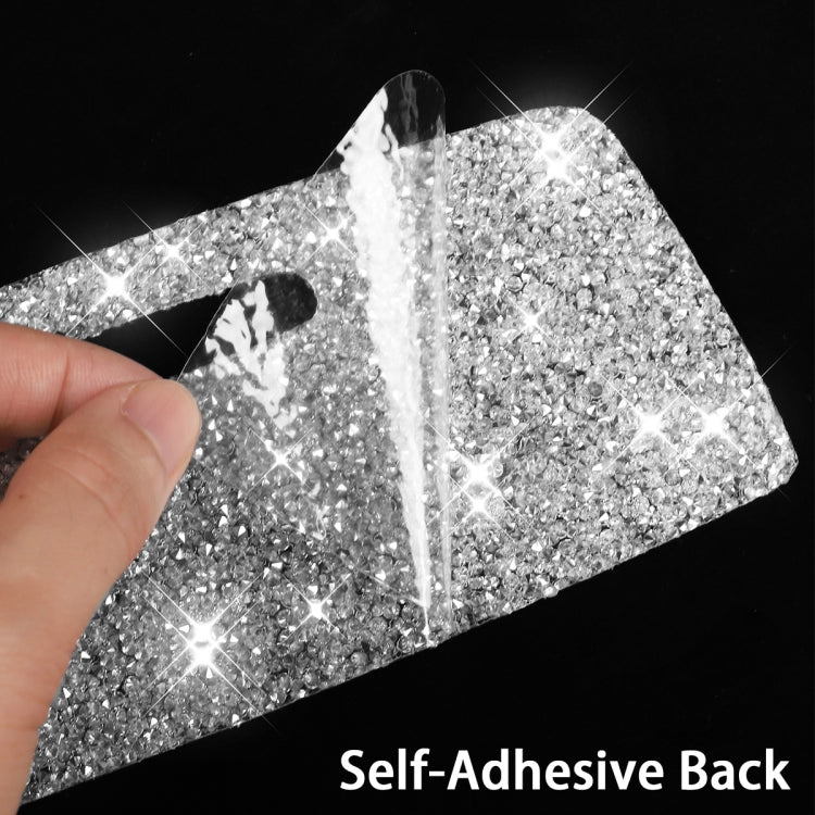 For Ford Mustang 2009-2013 3pcs Car Window Glass Lifter Panel Diamond Decoration Sticker, Left Hand Drive - Car Interior Mouldings by PMC TechLife | Online Shopping South Africa | PMC TechLife | Buy Now Pay Later Mobicred