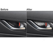 For Mazda CX-5 2017-2018 Car Inner Door Bowl Diamond Decorative Sticker,Left and Right Drive Universal