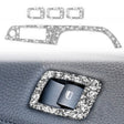 For BMW 3 Series E90 / 320i / 325i 2005-2012 Car Window Lift Panel with Folding Key 37.8cm Diamond Decorative Sticker, Left Drive - free shipping - PMC TechLife - Order now!