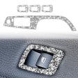 For BMW 3 Series E90 / 320i / 325i 2005-2012 Car Window Lift Panel 37.8cm Diamond Decorative Sticker, Left Drive - Car Interior Mouldings by PMC TechLife | Online Shopping South Africa | PMC TechLife | Buy Now Pay Later Mobicred