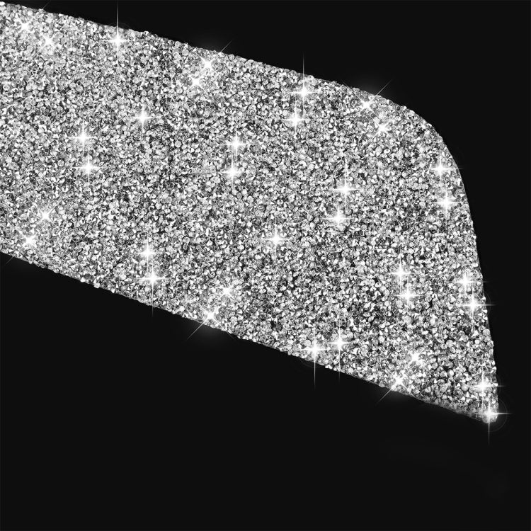 For Ford Mustang 2010-2012 2pcs Car Rear Door Panel Diamond Decoration Sticker, Left Hand Drive - Car Interior Mouldings by PMC TechLife | Online Shopping South Africa | PMC TechLife | Buy Now Pay Later Mobicred