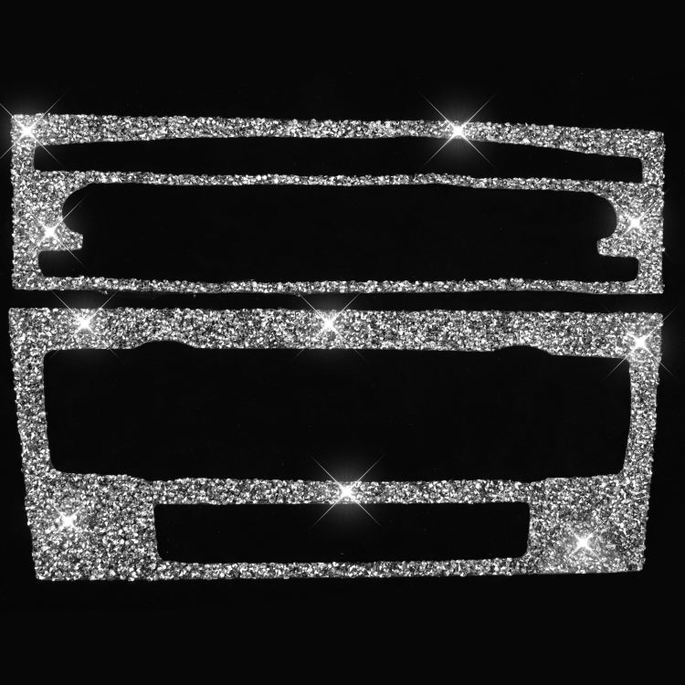 For BMW 3 Series E90 / E92 2005-2012 Car Aircondition CD Control Panel Basic Diamond Decorative Sticker - Car Interior Mouldings by PMC TechLife | Online Shopping South Africa | PMC TechLife | Buy Now Pay Later Mobicred