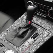For Mercedes-Benz C-class W204 2007-2013 Car Gear Set Diamond Decorative Sticker, Right-hand Drive