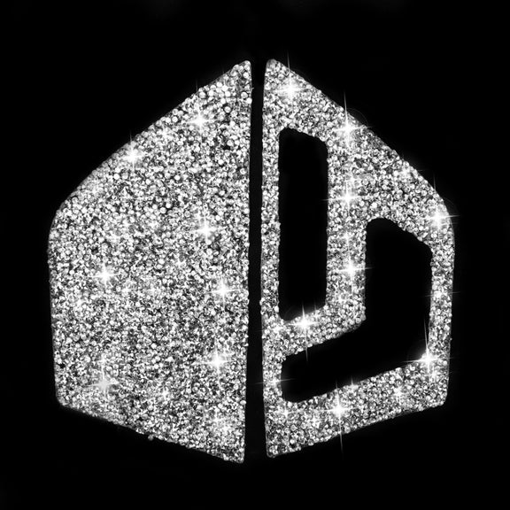 For Mercedes-Benz C-class W204 2007-2013 Car Seat Adjustment A Diamond Decorative Sticker, Left-hand Drive