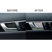 For Mercedes-Benz C-class W204 2007-2013 Car Inside Door Bowl Diamond Decorative Sticker, Left and Right Drive