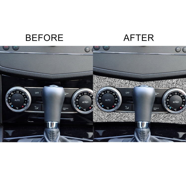 For Mercedes-Benz C-class W204 2011-2013 Car AC Knob Control Panel A Diamond Decorative Sticker, Left and Right Drive - Car Interior Mouldings by PMC TechLife | Online Shopping South Africa | PMC TechLife | Buy Now Pay Later Mobicred