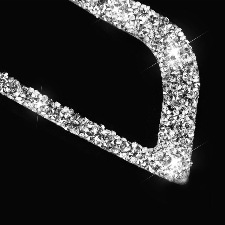 For Ford Mustang 2015-2020 Car Side Air Outlet Diamond Decoration Sticker, Left and Right Drive - Car Interior Mouldings by PMC TechLife | Online Shopping South Africa | PMC TechLife | Buy Now Pay Later Mobicred