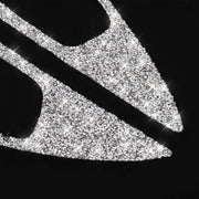 For Honda Civic 2016-2019 Car Inside Door Bowl Diamond Decorative Sticker, Left and Right Drive