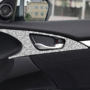 For Honda Civic 2016-2019 Car Inside Door Bowl Diamond Decorative Sticker, Left and Right Drive