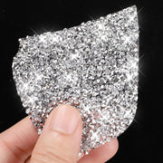 For Honda Civic 2016-2019 Car Steering Wheel Buttons Low Configuration Diamond Decorative Sticker, Left and Right Drive