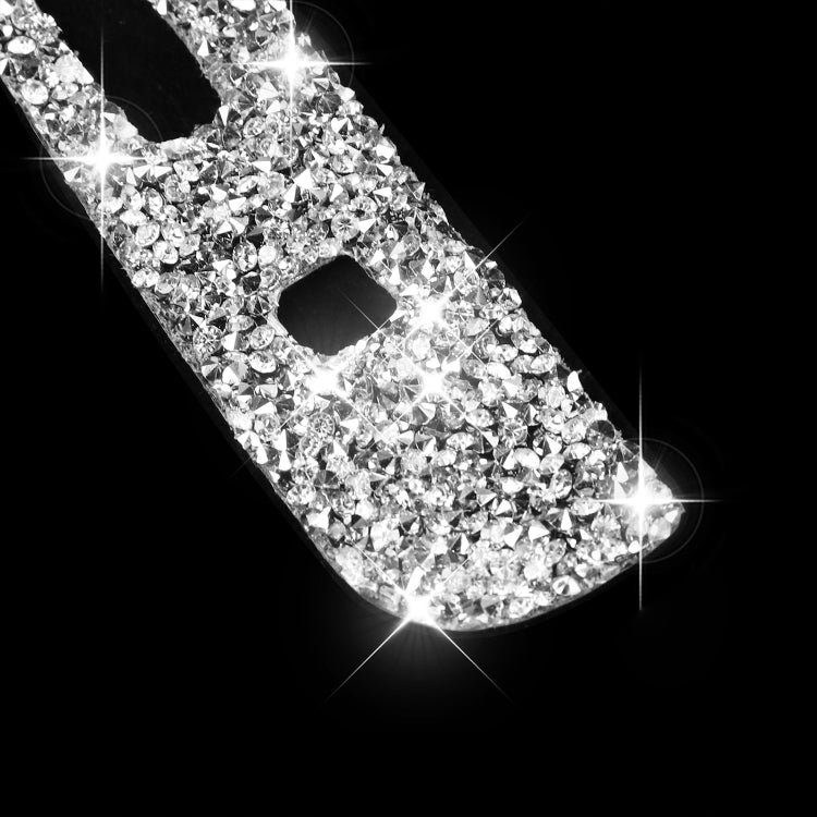 For Ford Mustang 2015-2020 3pcs Car Gear Shift Outer Ring Diamond Decoration Sticker, Right Drive - Car Interior Mouldings by PMC TechLife | Online Shopping South Africa | PMC TechLife | Buy Now Pay Later Mobicred