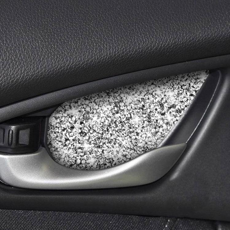 For Honda Civic 2016-2019 Car Inside Door Bowl Diamond Decorative Sticker, Left and Right Drive - Car Interior Mouldings by PMC TechLife | Online Shopping South Africa | PMC TechLife | Buy Now Pay Later Mobicred