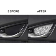 For Honda Civic 2016-2019 Car Inside Door Bowl Diamond Decorative Sticker, Left and Right Drive
