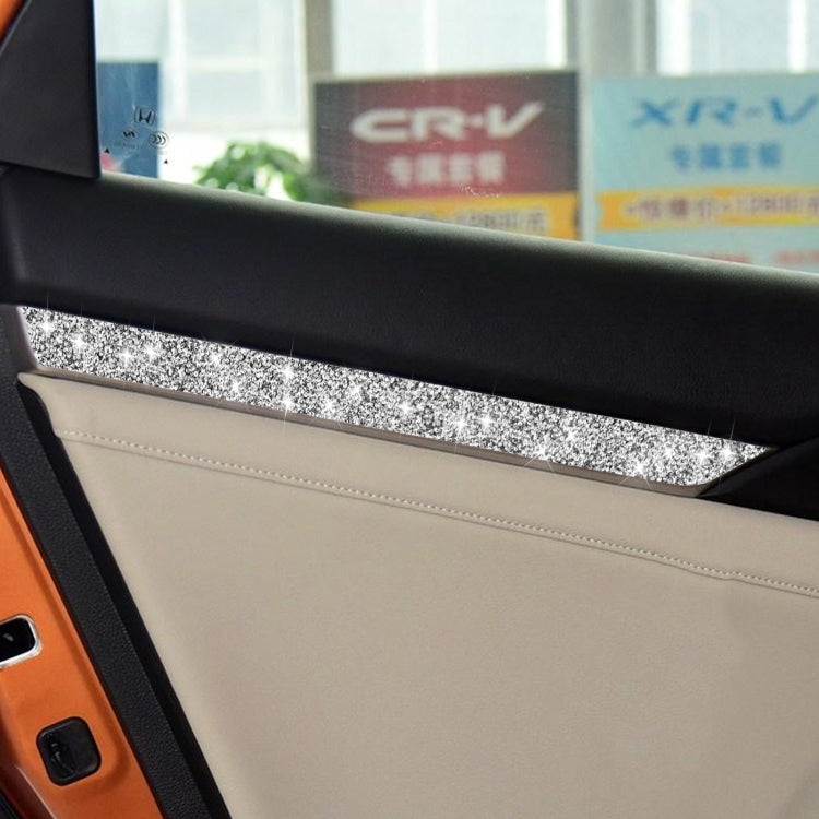 For Honda Civic 2016-2019 Car Door Strip Diamond Decorative Sticker, Left and Right Drive - Car Interior Mouldings by PMC TechLife | Online Shopping South Africa | PMC TechLife | Buy Now Pay Later Mobicred