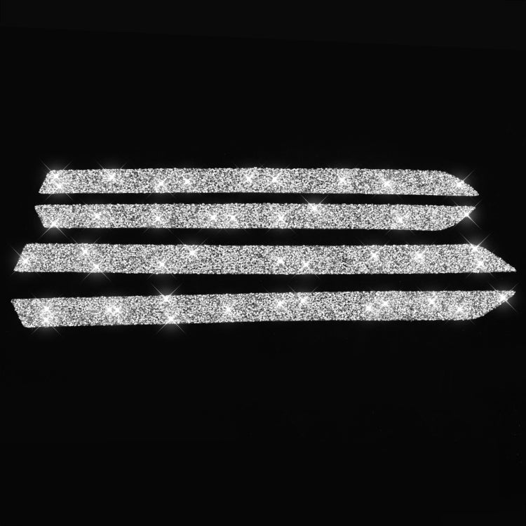 For Honda Civic 2016-2019 Car Door Strip Diamond Decorative Sticker, Left and Right Drive - Car Interior Mouldings by PMC TechLife | Online Shopping South Africa | PMC TechLife | Buy Now Pay Later Mobicred