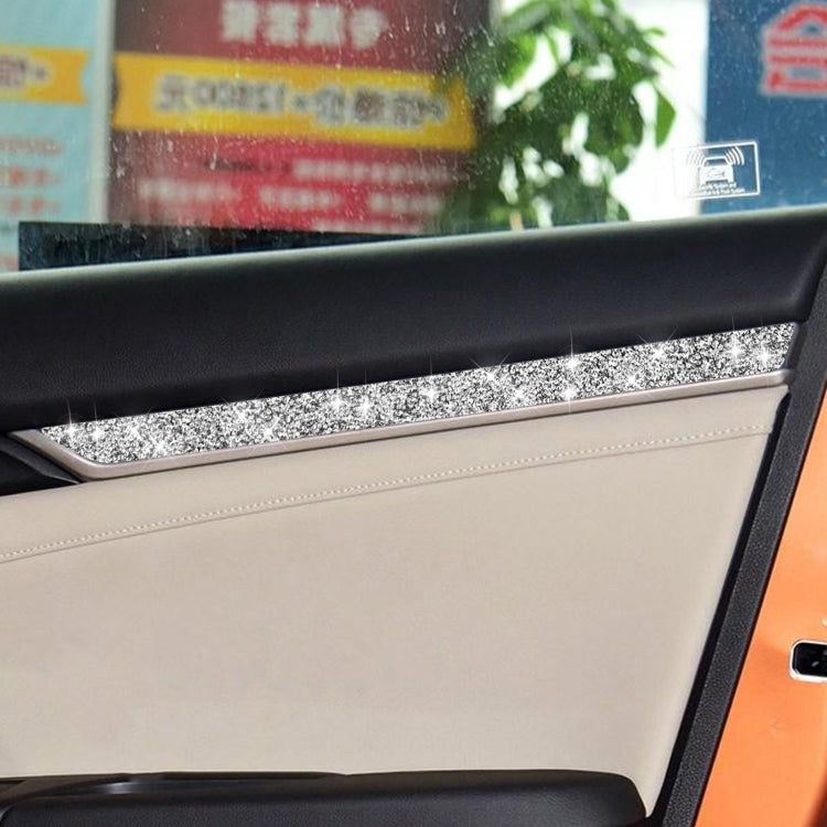 For Honda Civic 2016-2019 Car Door Strip Diamond Decorative Sticker, Left and Right Drive - Car Interior Mouldings by PMC TechLife | Online Shopping South Africa | PMC TechLife | Buy Now Pay Later Mobicred