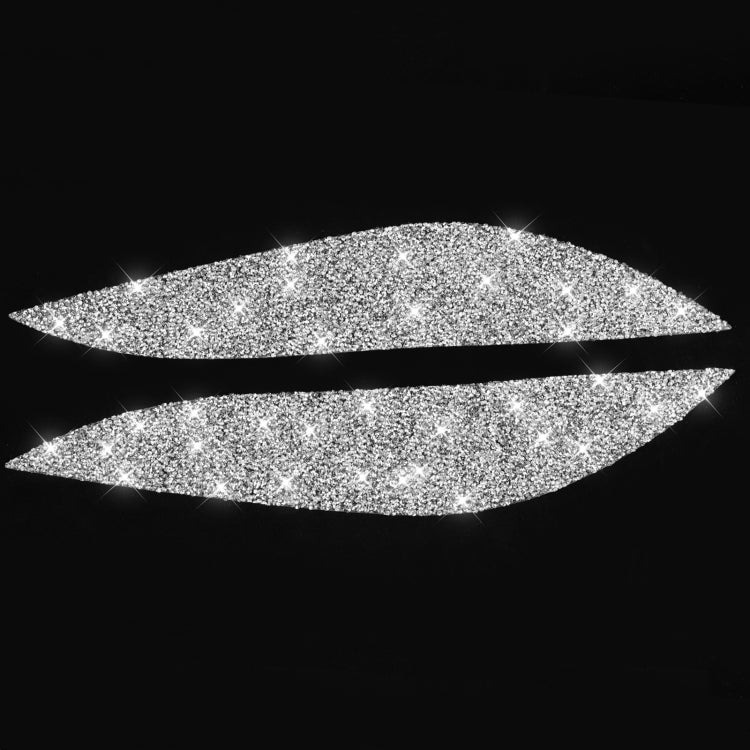 For Honda Civic 2001-2003 Car Light Eyebrow Diamond Decorative Sticker, Left and Right Drive - Car Interior Mouldings by PMC TechLife | Online Shopping South Africa | PMC TechLife | Buy Now Pay Later Mobicred